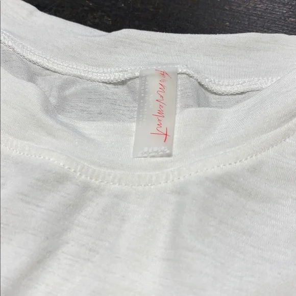 FP Movement White Tee Long Sleeve Shirt - XS - Picture 4 of 7